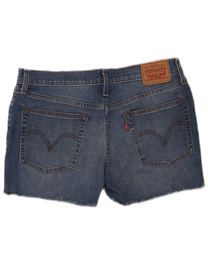 Damskie spodenki jeansowe Levi's W29 Średni niebieski, bawełniany