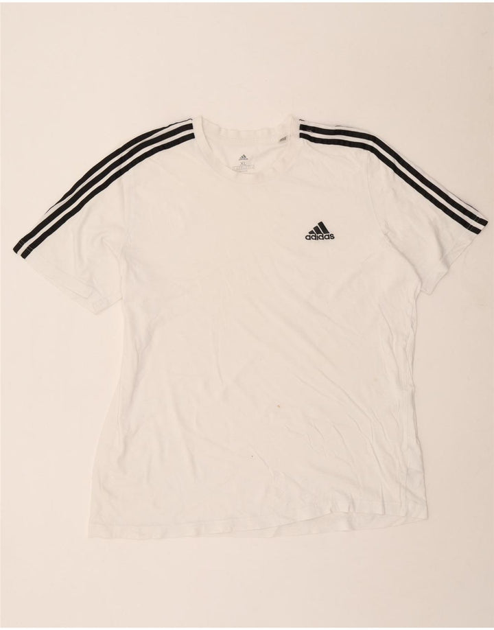 Adidas Męska koszulka Top XL Biała bawełna