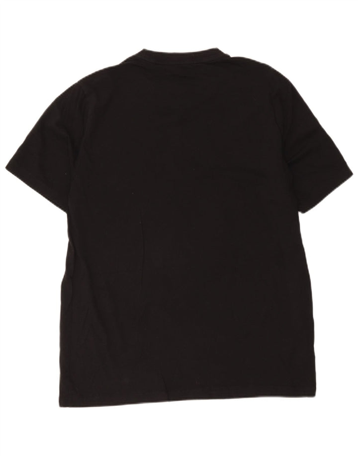 T-shirt męski Fred Perry, duży, czarny, bawełniany