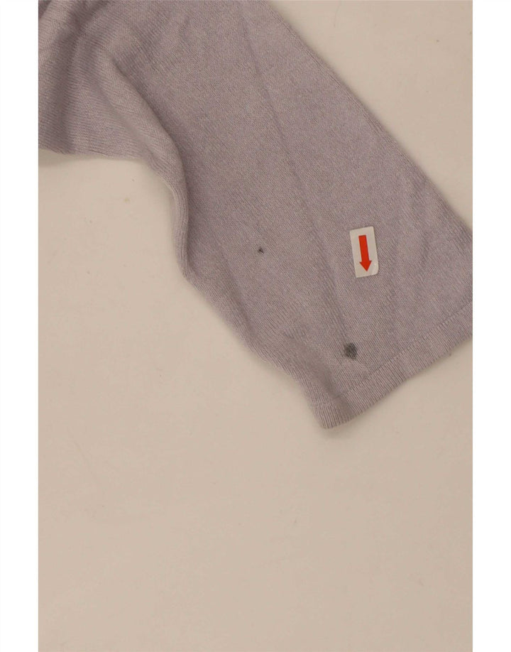Marks & Spencer Damski sweter rozpinany UK 12 Średni szary akryl