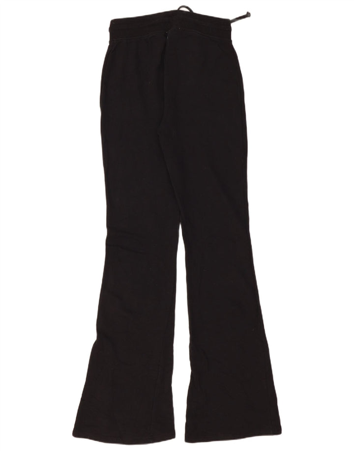 Damskie spodnie dresowe Zara Flare UK 12, średnie czarne