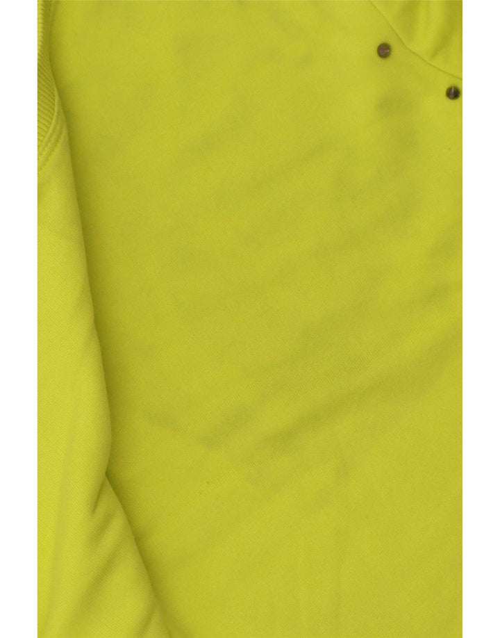 Bluza damska Zara Crop Sweter UK 14 Średnia zielona bawełna