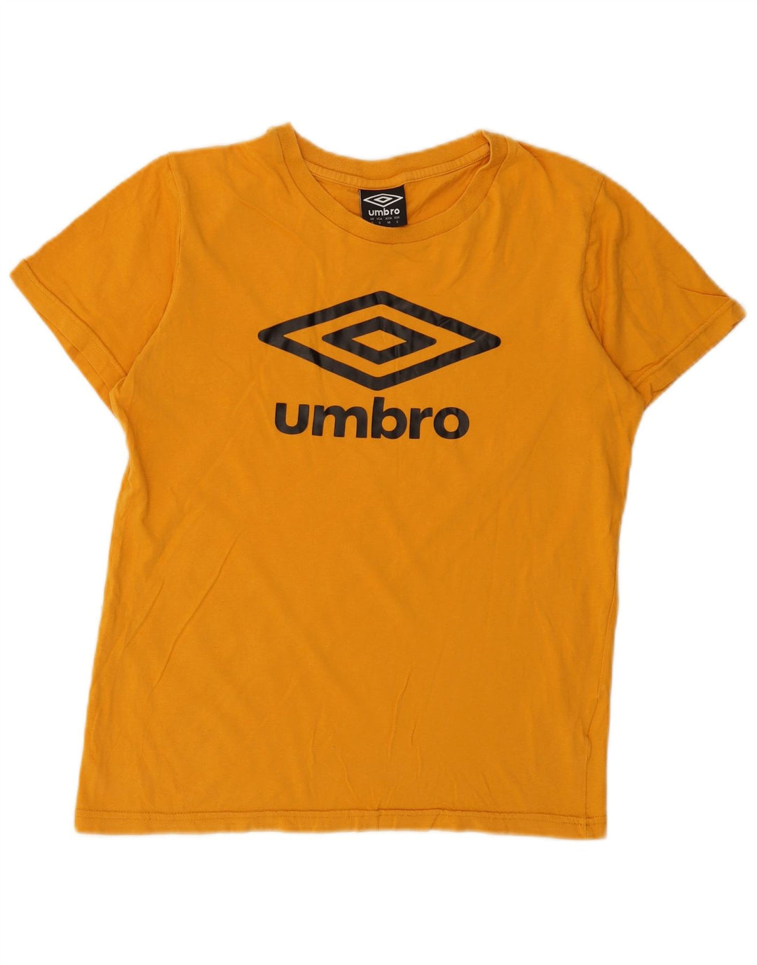 Męski T-shirt z grafiką Umbro, mały, żółty