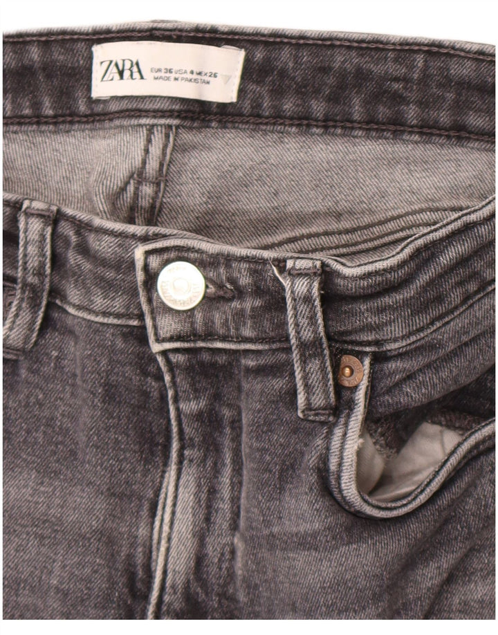 Dżinsy damskie Zara EU 36 XS W26 L25 szare