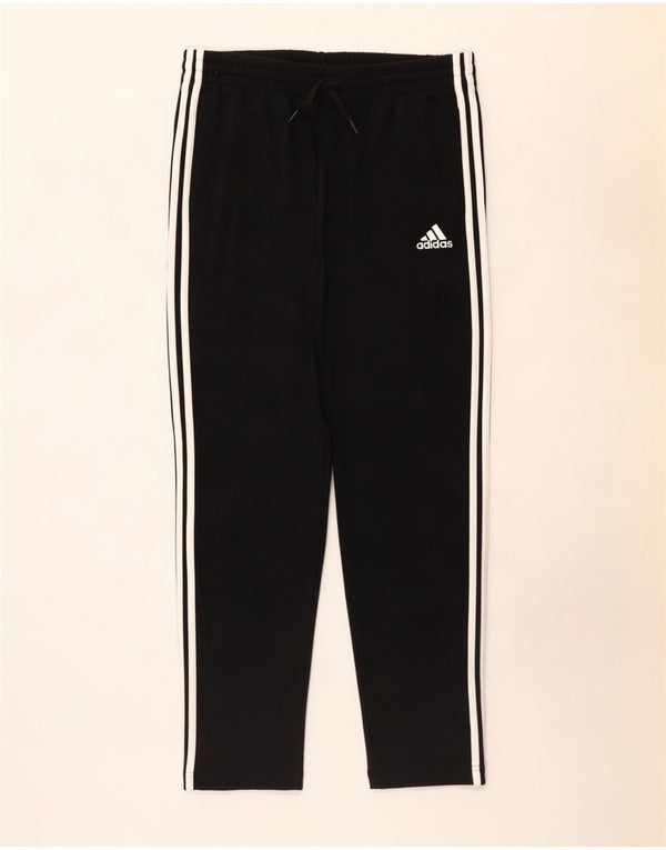 Adidas Womens Tracksuit Trousers UK 18 XL Black Cotton