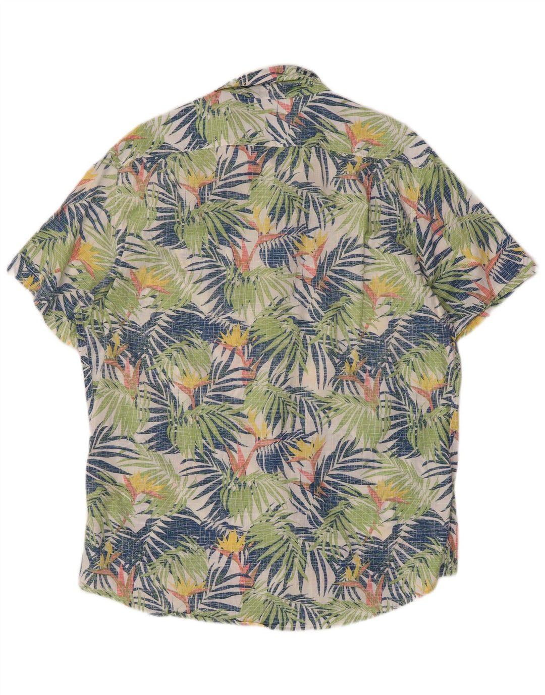 Izod Męska koszula z krótkim rękawem Salt Water, duża, wielobarwna, bawełniana w kwiaty