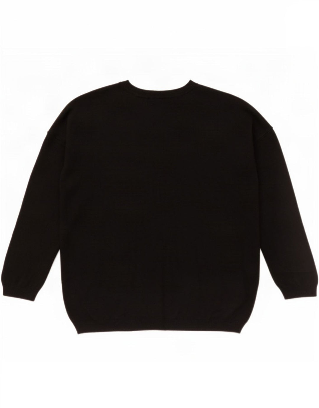 Sweter damski Marks & Spencer z okrągłym dekoltem, UK 14, średni czarny
