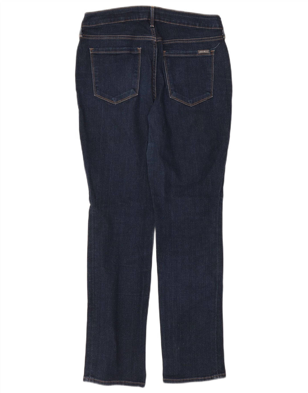 Damskie proste dżinsy Eddie Bauer US 8 Medium W29 L29 Granatowa bawełna