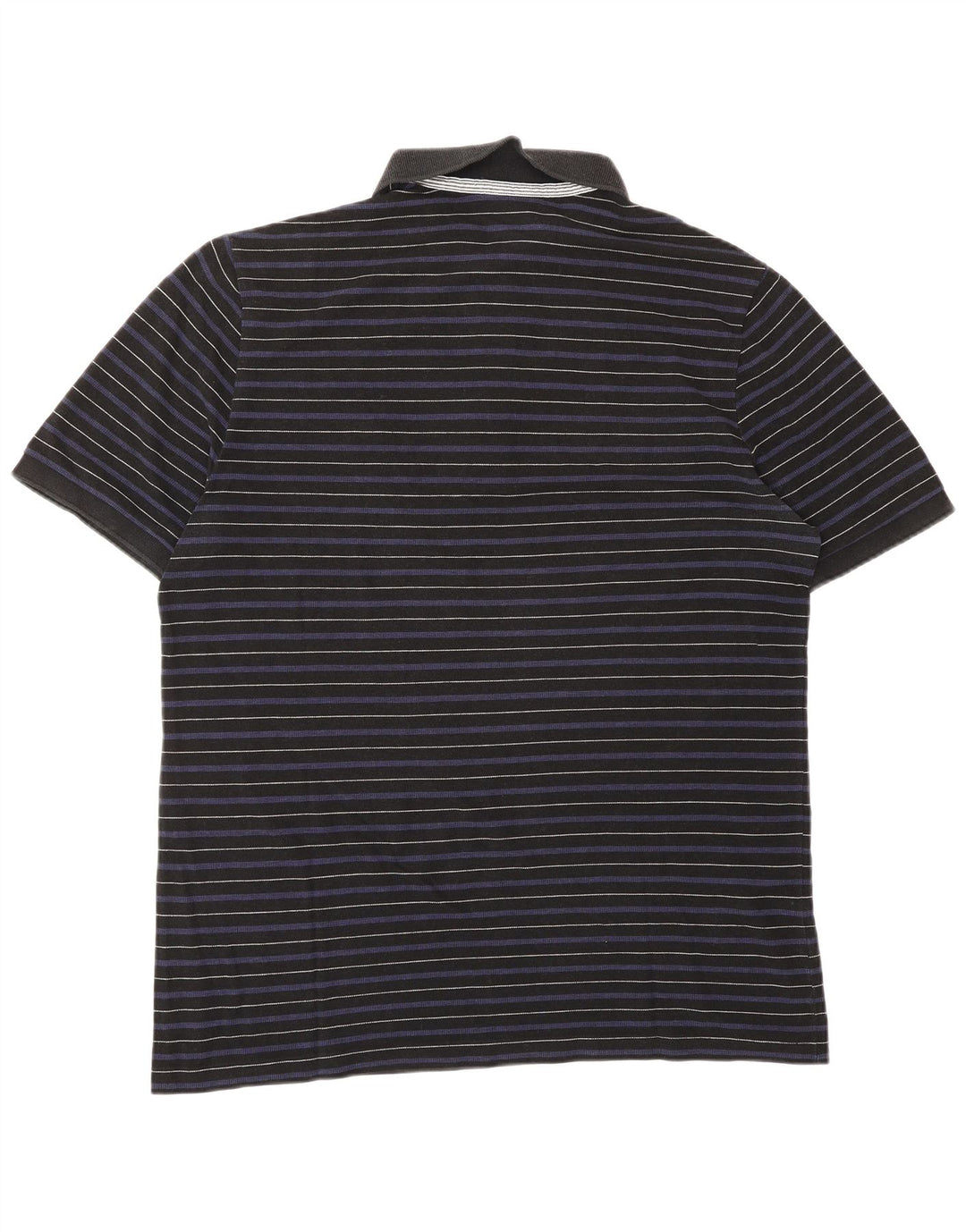 Męska koszulka polo Lacoste, rozmiar 6, XL, lyocell w granatowe paski