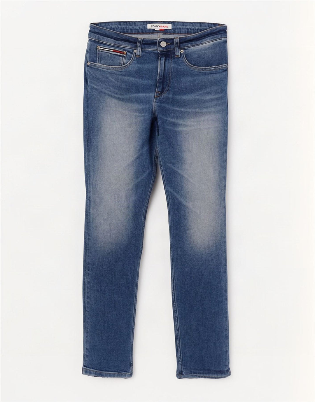Męskie jeansy slim fit Tommy Hilfiger W30 L32 Niebieskie bawełniane