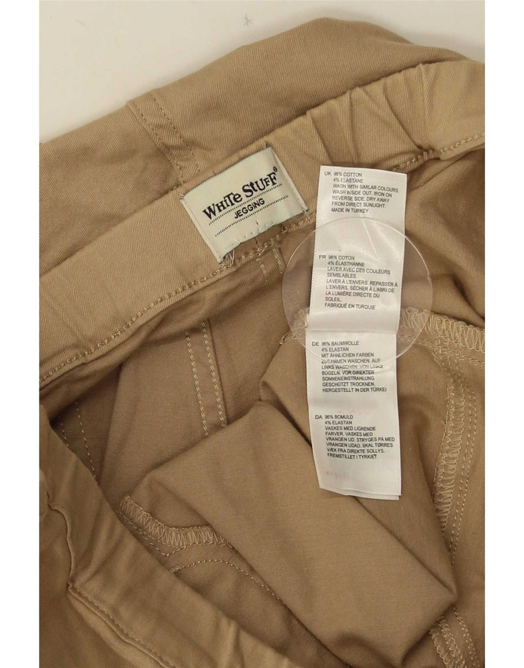 Spodnie damskie White Stuff Jegging UK 14 Medium W30 L25 Beżowe