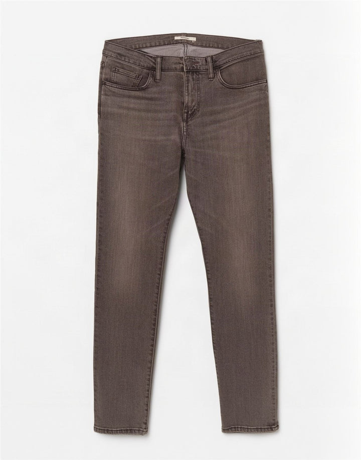 Męskie jeansy Levi's 502 Tapered W30 L32 Szara bawełna