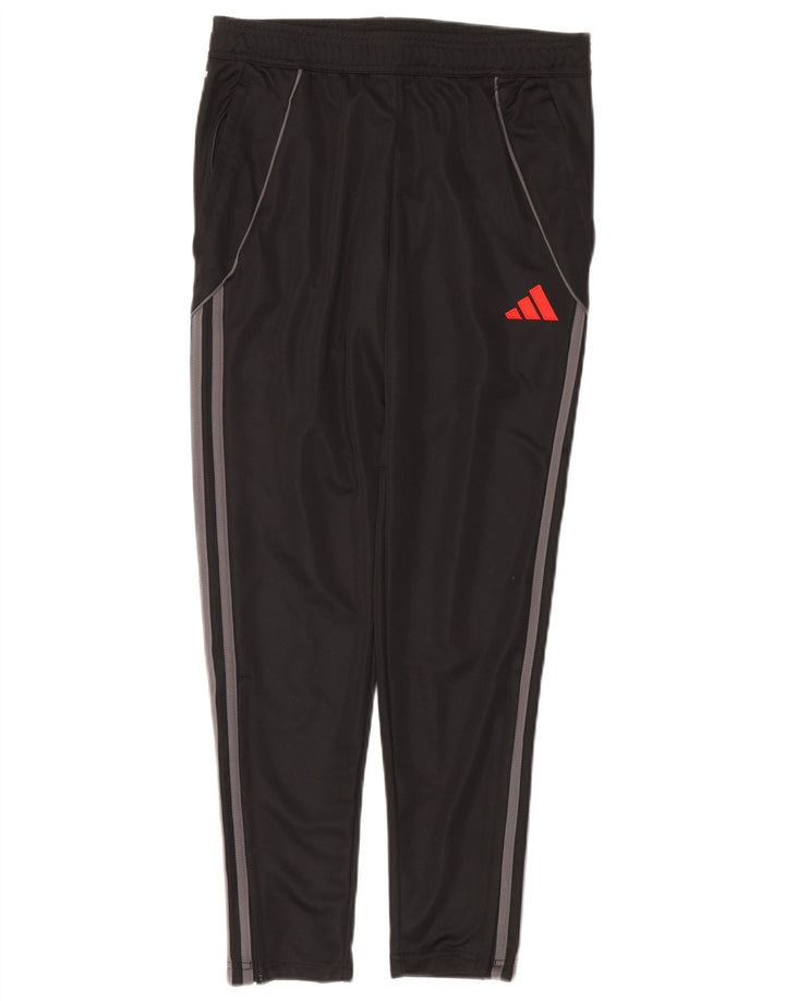 Męskie spodnie dresowe Adidas Aeroready Slim Fit, średni czarny poliester