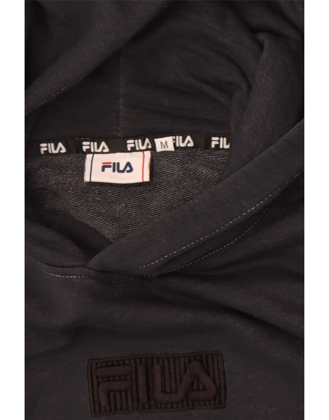 Damska bluza z kapturem Fila Graphic UK 14 Medium Black