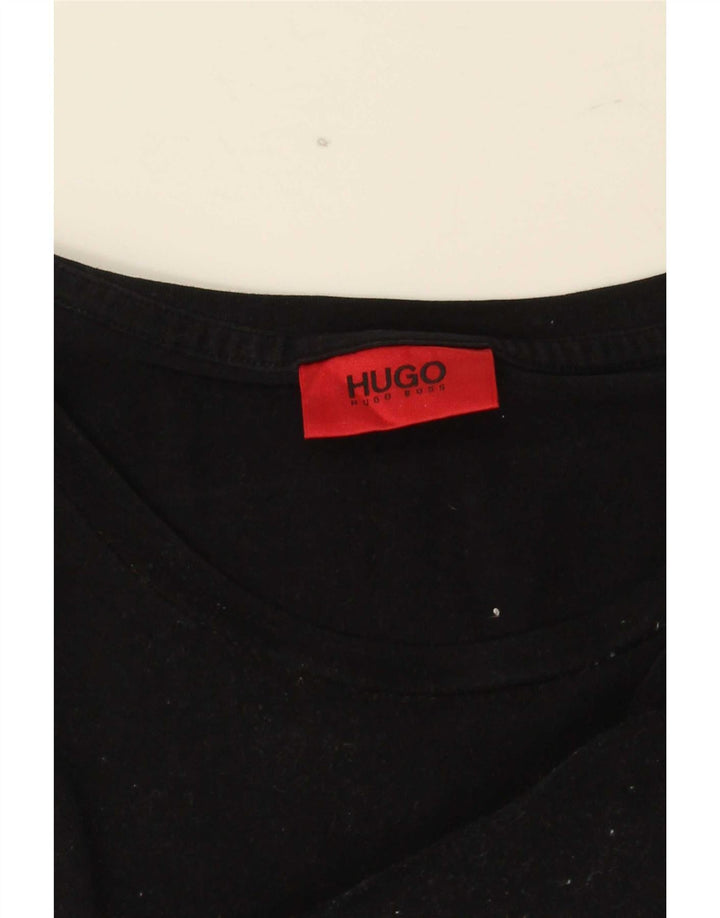 T-shirt męski Hugo Boss Top 2XL, czarny, bawełniany
