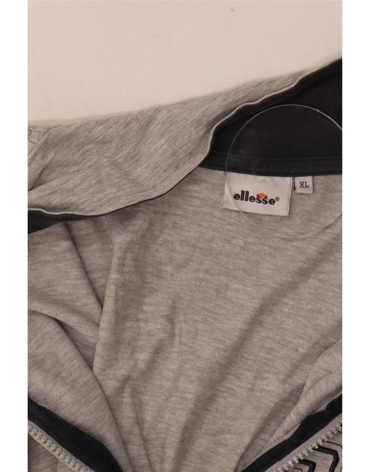 Męska kurtka dresowa Ellesse Graphic XL, szara, nakrapiana
