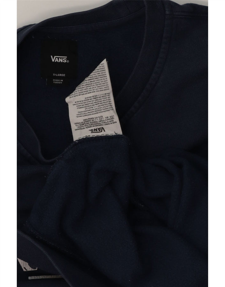 Męska bluza z kapturem Vans Graphic XL, granatowa, bawełniana
