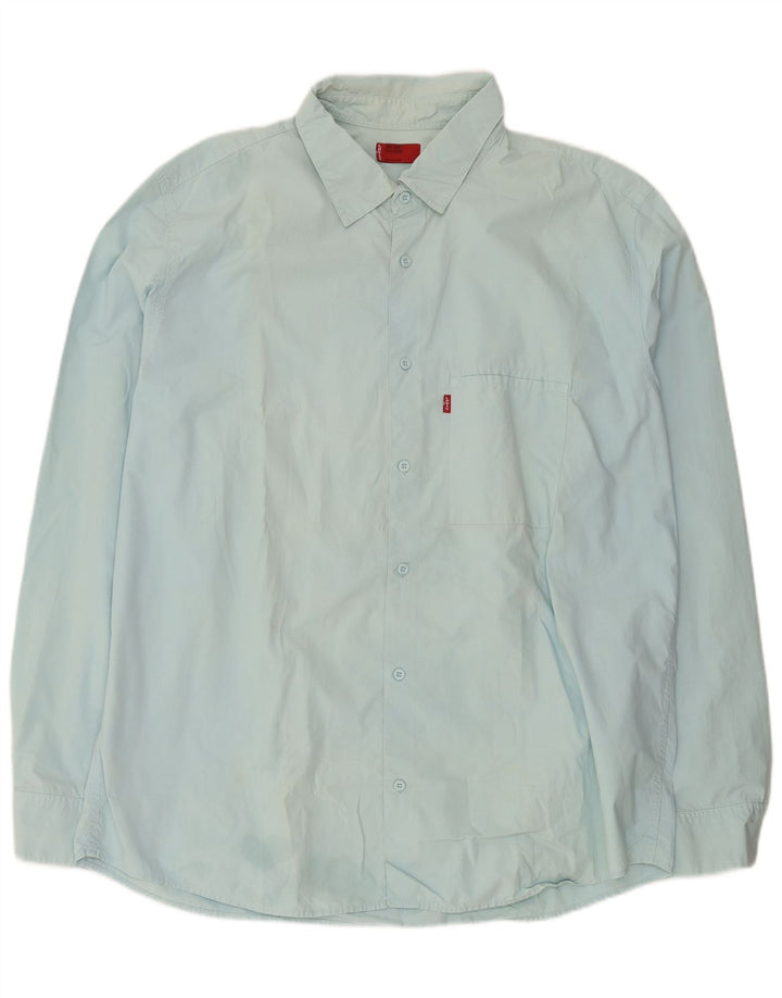 Koszula męska Levi's 2XL niebieska, bawełniana