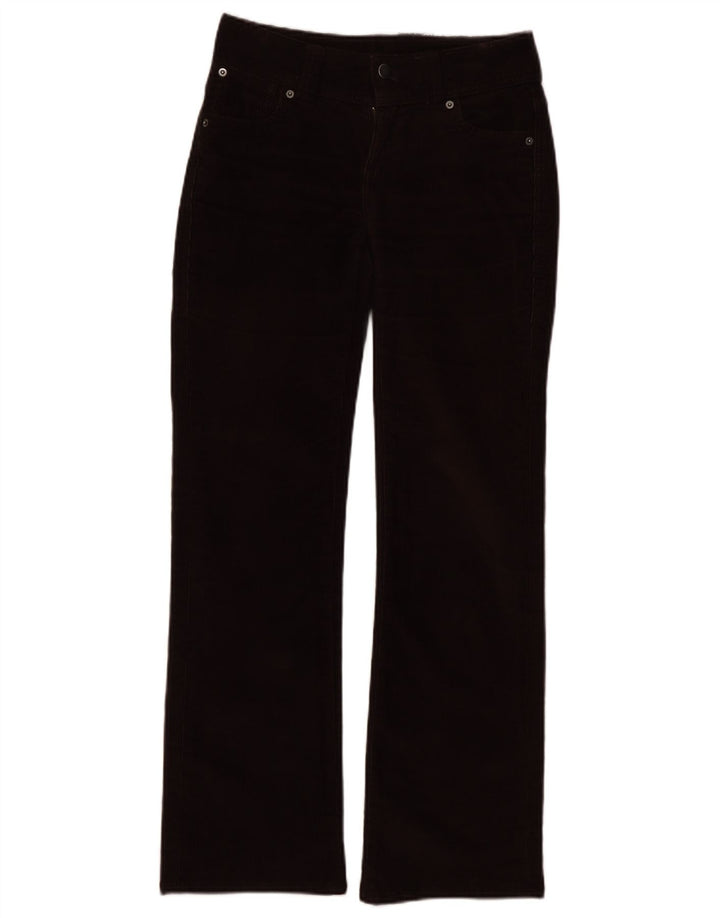 Damskie sztruksowe spodnie Phase Eight Bootcut UK 8 Small W30 L30 Brązowe