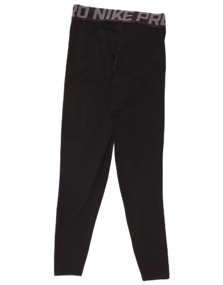 Damskie legginsy Nike Dri Fit Graphic UK 4 XS, czarny poliester