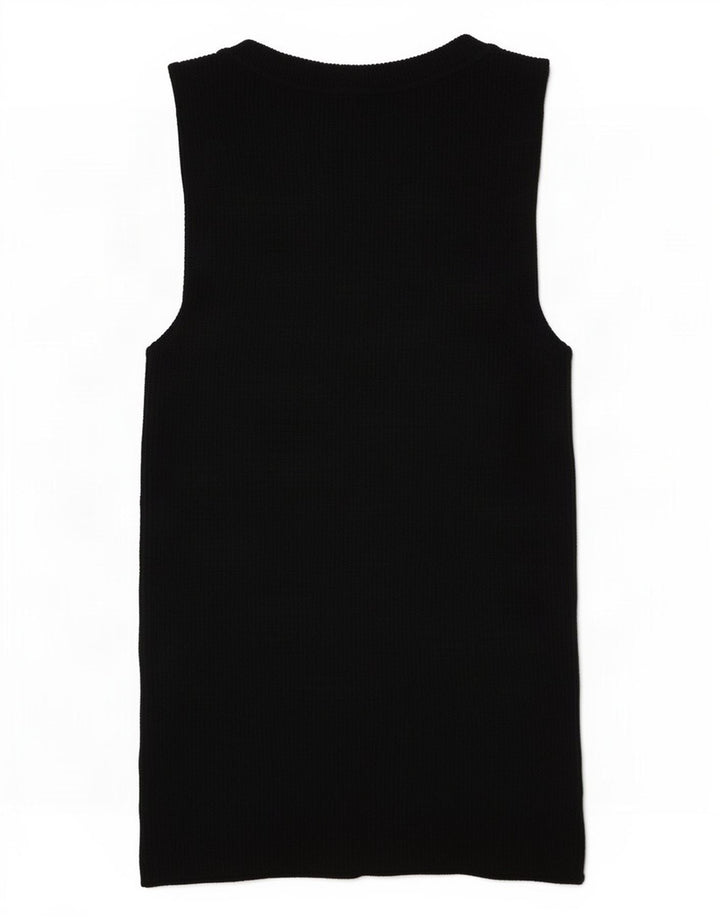 Kamizelka damska Marks & Spencer Top UK 10 Small, czarna wiskoza