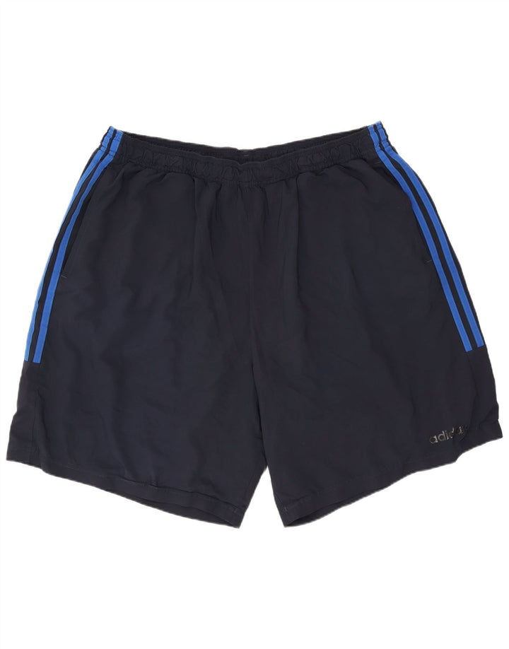 Męskie spodenki sportowe ADIDAS 2XL granatowy poliester