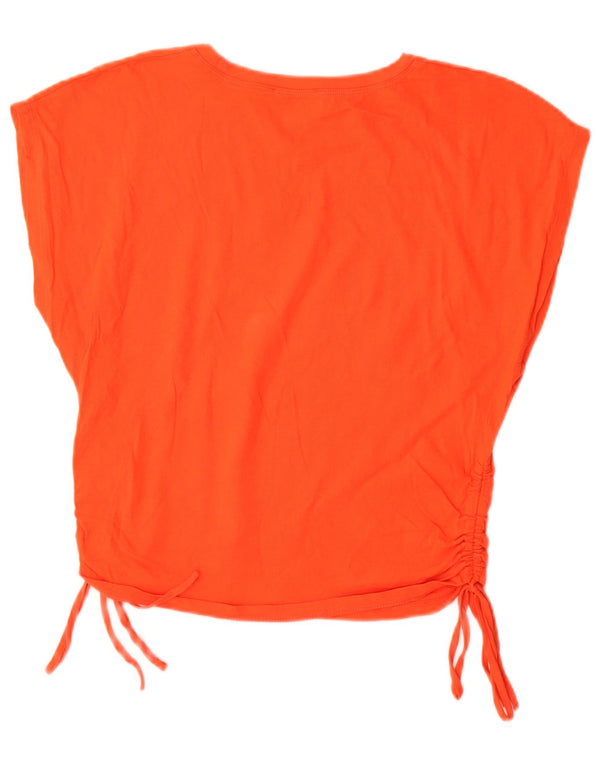 T-shirt damski Zara Top UK 10, mały, pomarańczowy
