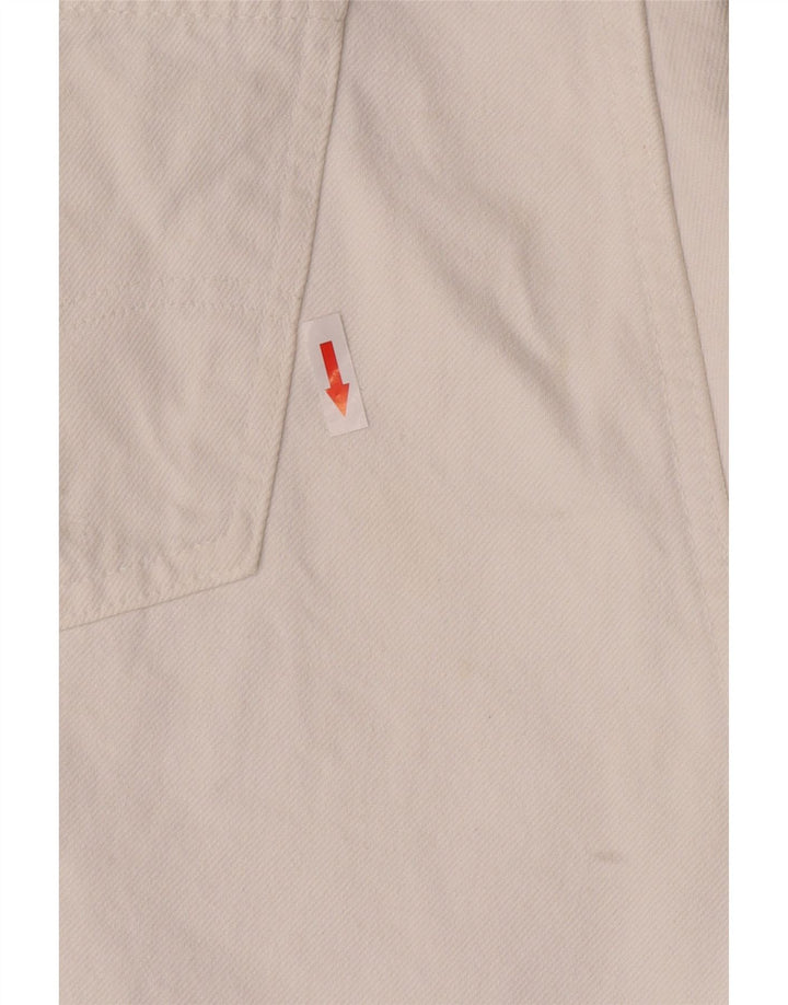 Męskie spodenki jeansowe Levi's 550 W40 XL, biała bawełna