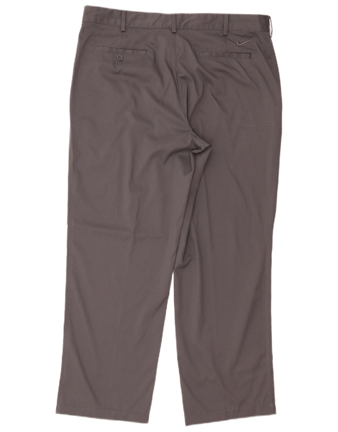 Męskie spodnie chino Nike Dri Fit Straight W36 L30 Szary poliester