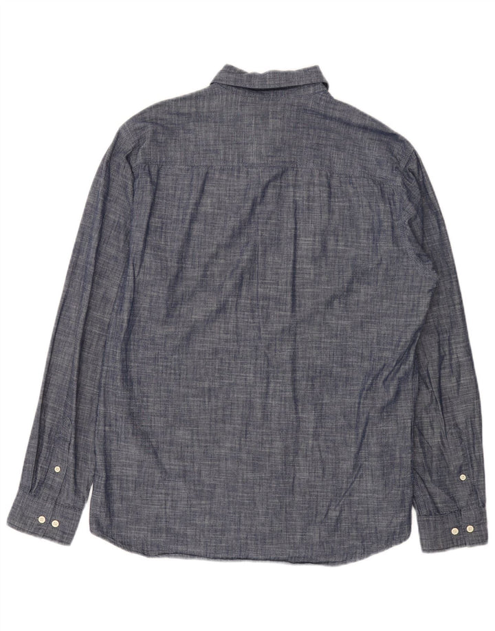 Męska koszula JACK & JONES Core, duża, granatowa, bawełniana w cętki