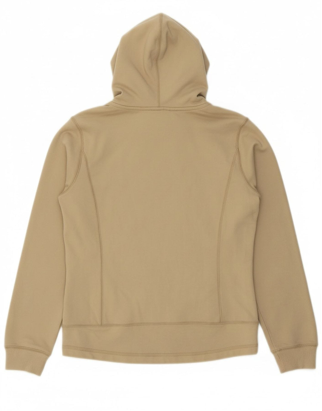 GAS Womens Hoodie Jumper UK 10 Small Khaki Polyamide Vintage Gas and Second-Hand Gas from Messina Hembry 