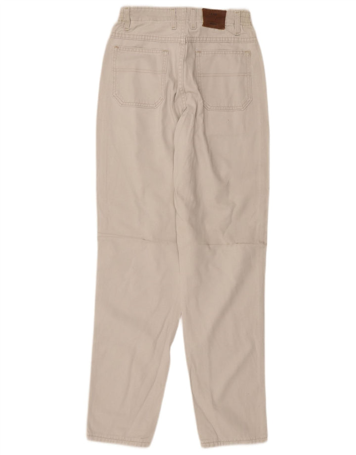 Damskie jeansy Lee Tapered W28 L31 w kolorze beżowym