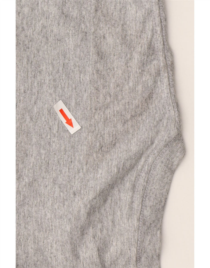 Męski T-shirt VANS o klasycznym kroju z grafiką, średnioszary, bawełniany w cętki
