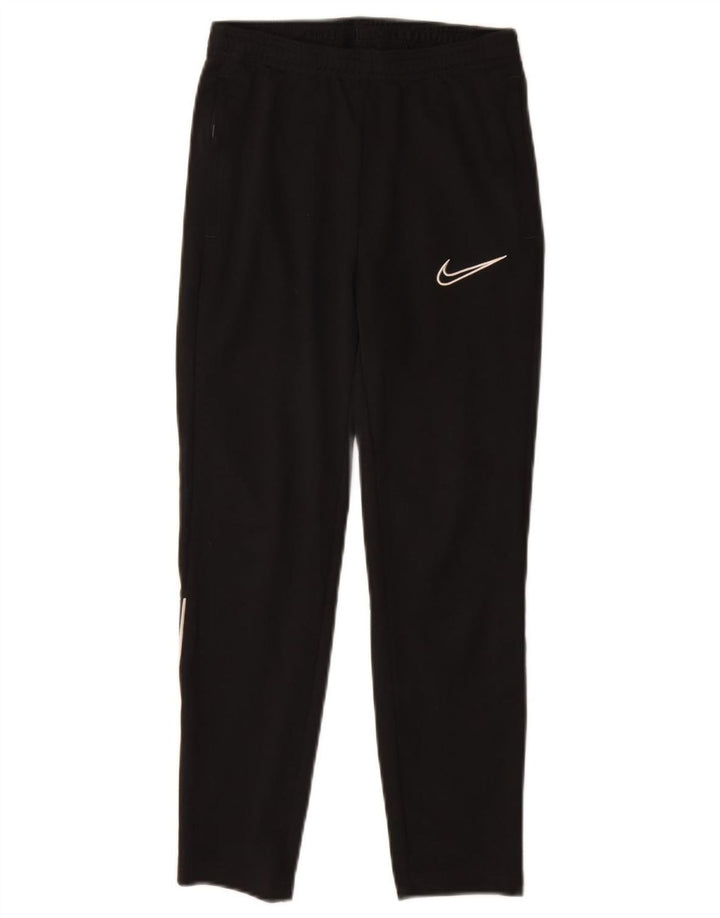 Chłopięce spodnie dresowe Nike Dri Fit 10-11 lat, średni czarny poliester