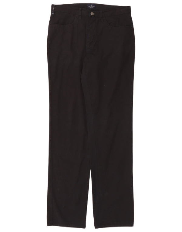 Męskie proste spodnie codzienne Trussardi IT 50 Large W32 L34 Black