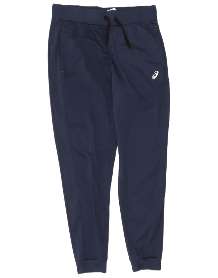 Męskie spodnie dresowe Asics Joggers, duży granatowy poliester