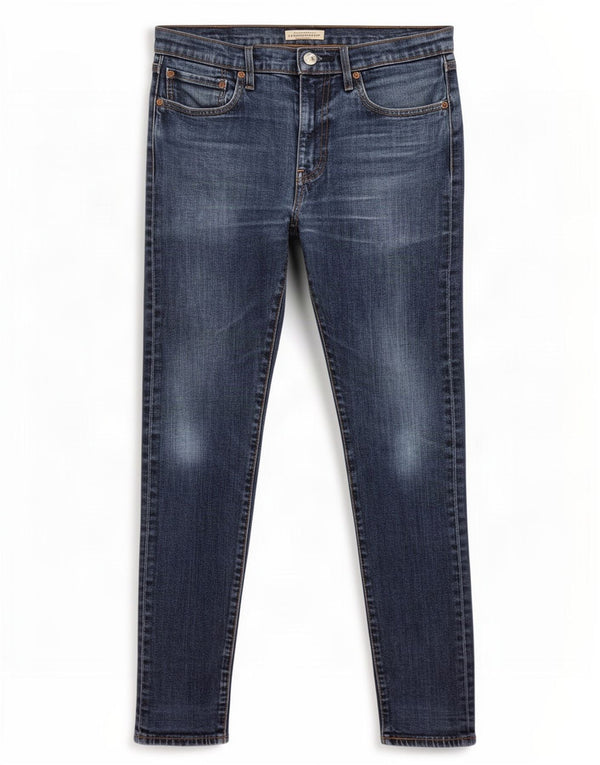 Damskie jeansy skinny Levi's W32 L28 Niebieskie bawełniane