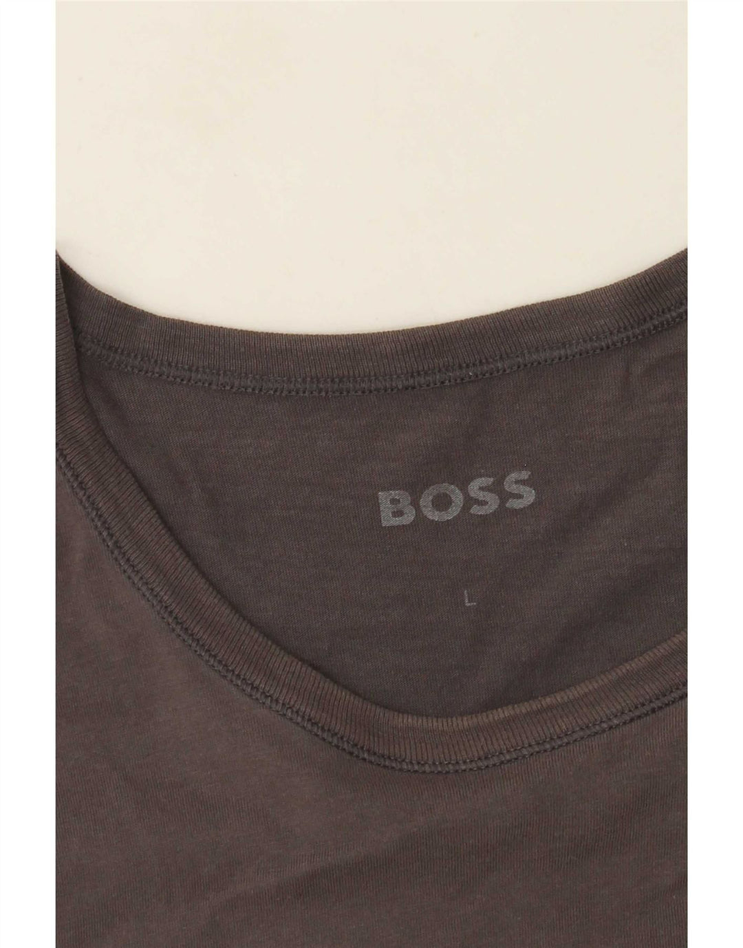 T-shirt damski Hugo Boss Top UK 14, duży, szary