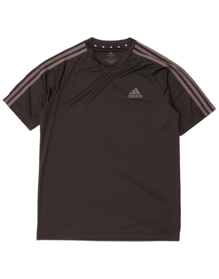 Męska koszulka Adidas Aeroready Top, średni czarny poliester