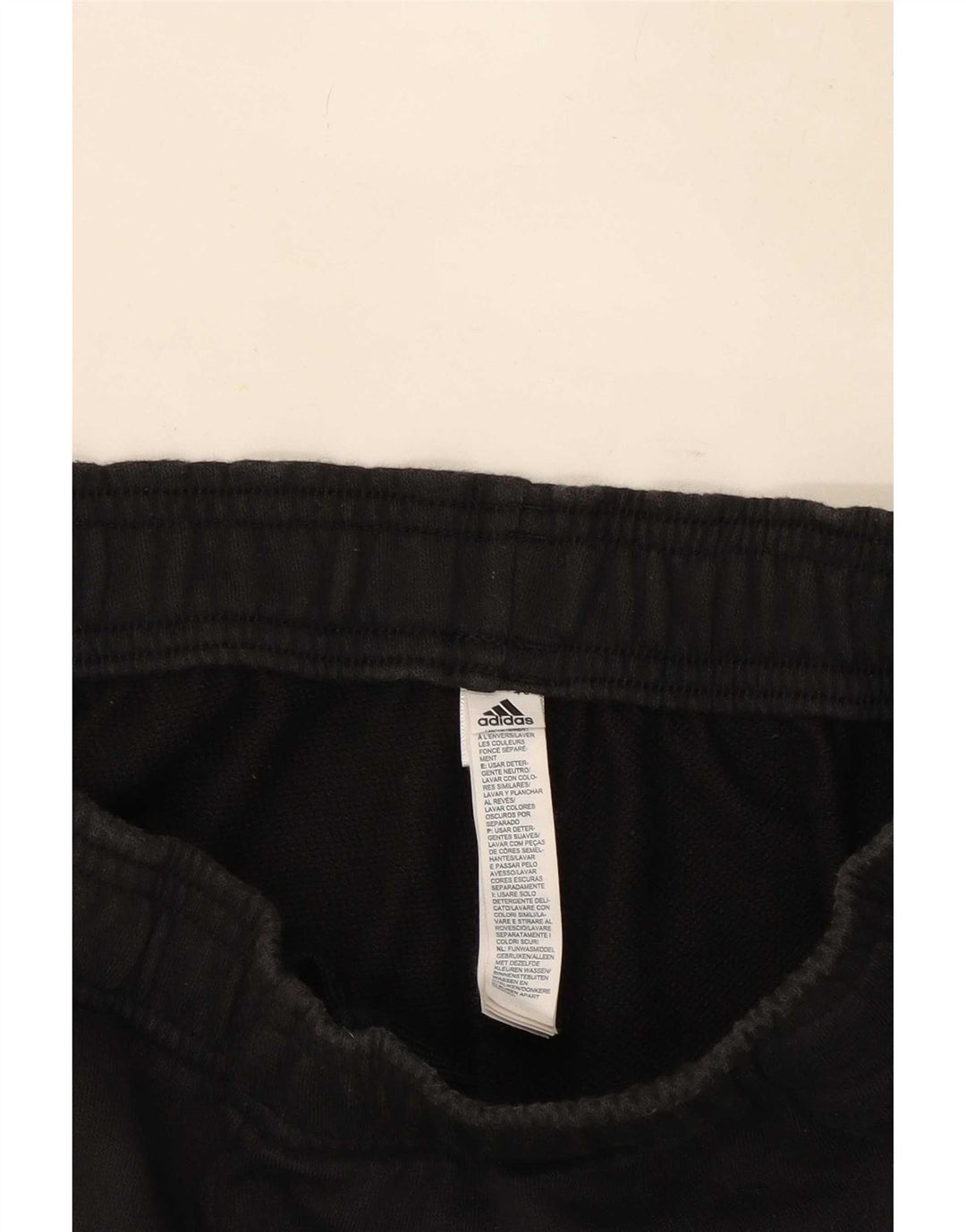 Męskie spodnie dresowe Adidas XS, czarne, bawełniane