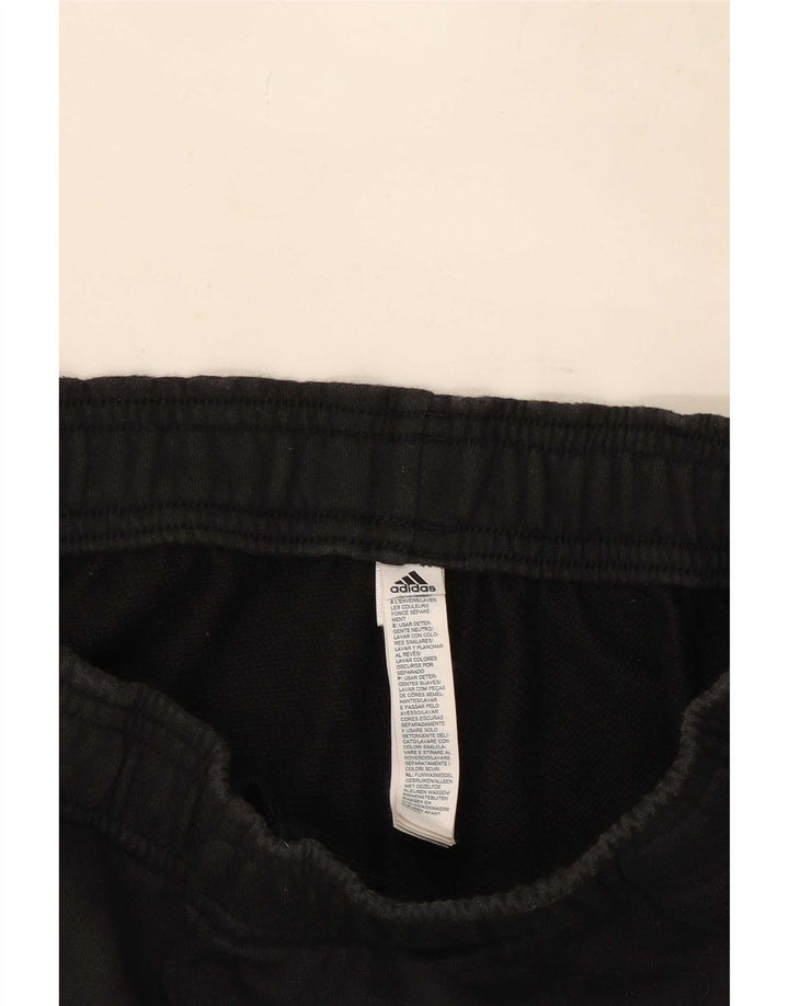 Męskie spodnie dresowe Adidas XS, czarne, bawełniane
