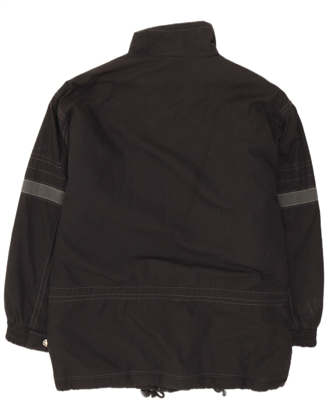 Męska kurtka wiatrówka VINTAGE UK 42 XL, czarny poliester
