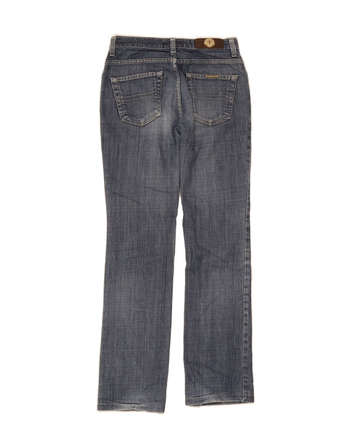 TRUSSARDI Womens Straight Jeans W24 L30 Blue Cotton Vintage Trussardi and Second-Hand Trussardi from Messina Hembry 