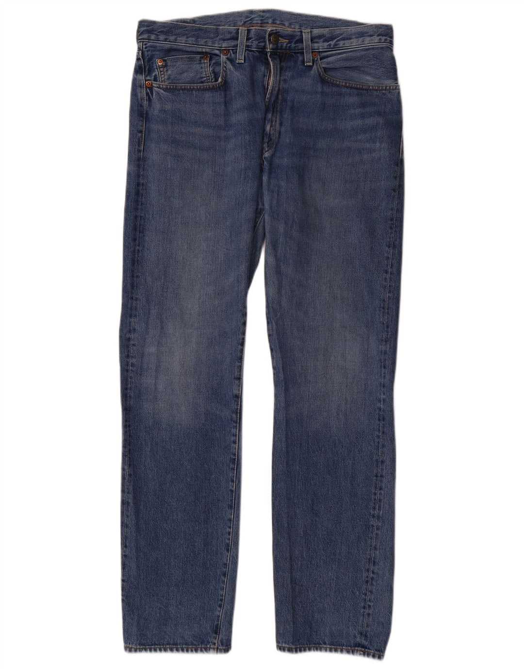 Męskie proste dżinsy Levi's W34 L32 Niebieskie bawełniane