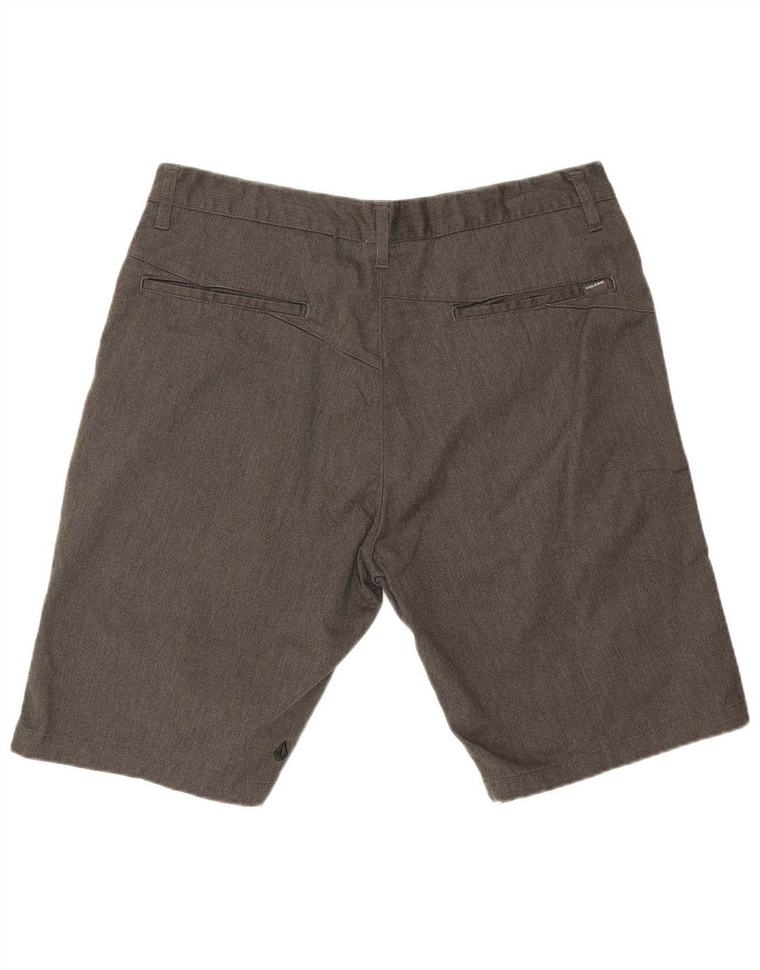 Męskie spodenki Chino Volcom W36, duże, szare, bawełniane