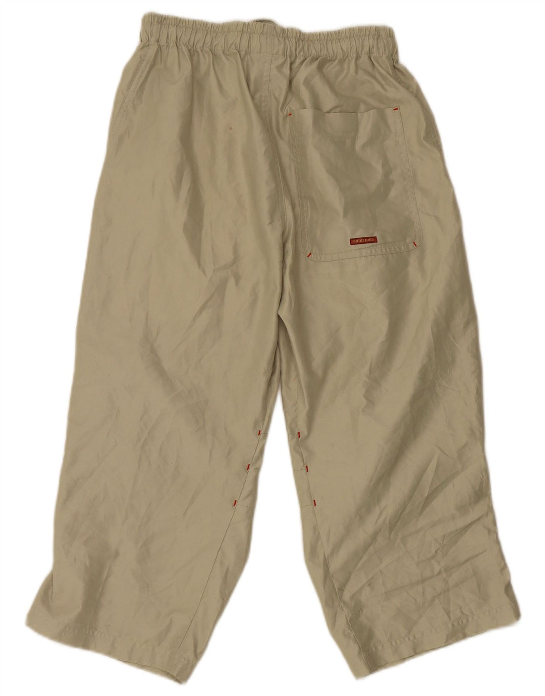 Męskie spodnie dresowe Quiksilver Capri, mały beżowy poliester