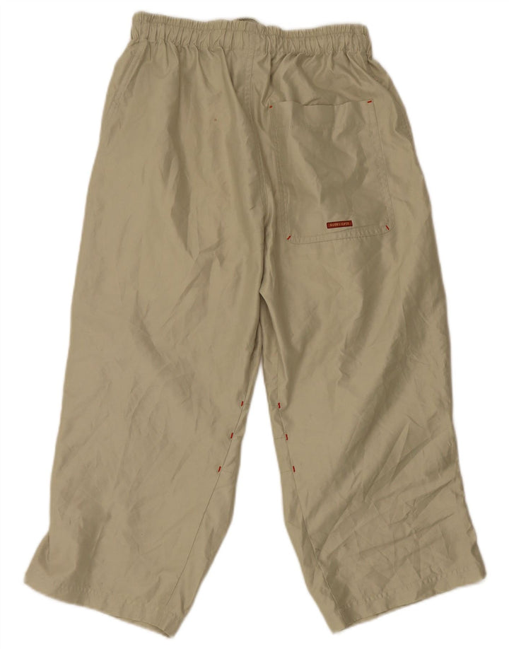 Męskie spodnie dresowe Quiksilver Capri, mały beżowy poliester