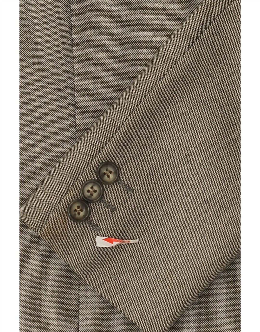 Vintage męska marynarka zapinana na 2 guziki IT 46 Small Grey