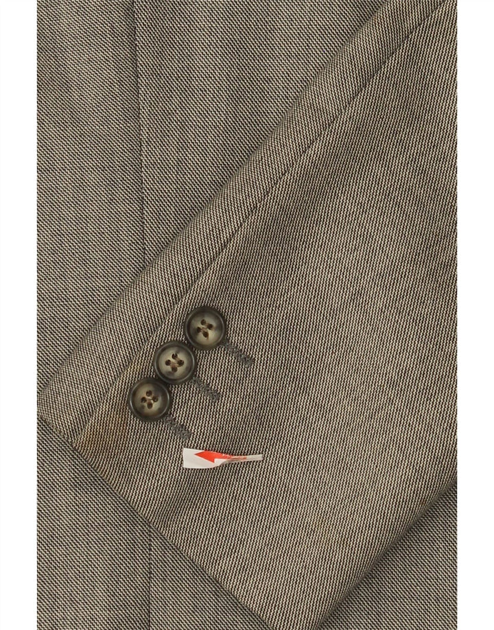 Vintage męska marynarka zapinana na 2 guziki IT 46 Small Grey