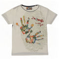 Damska koszulka graficzna Desigual Top UK 14 Medium White